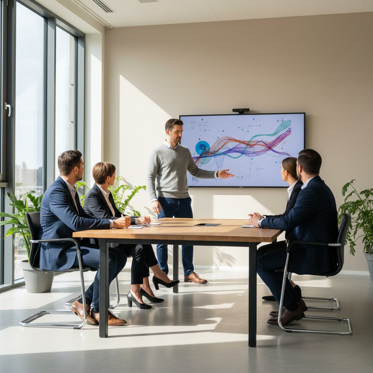 Beratungsgespräch zur Cloud-Strategie