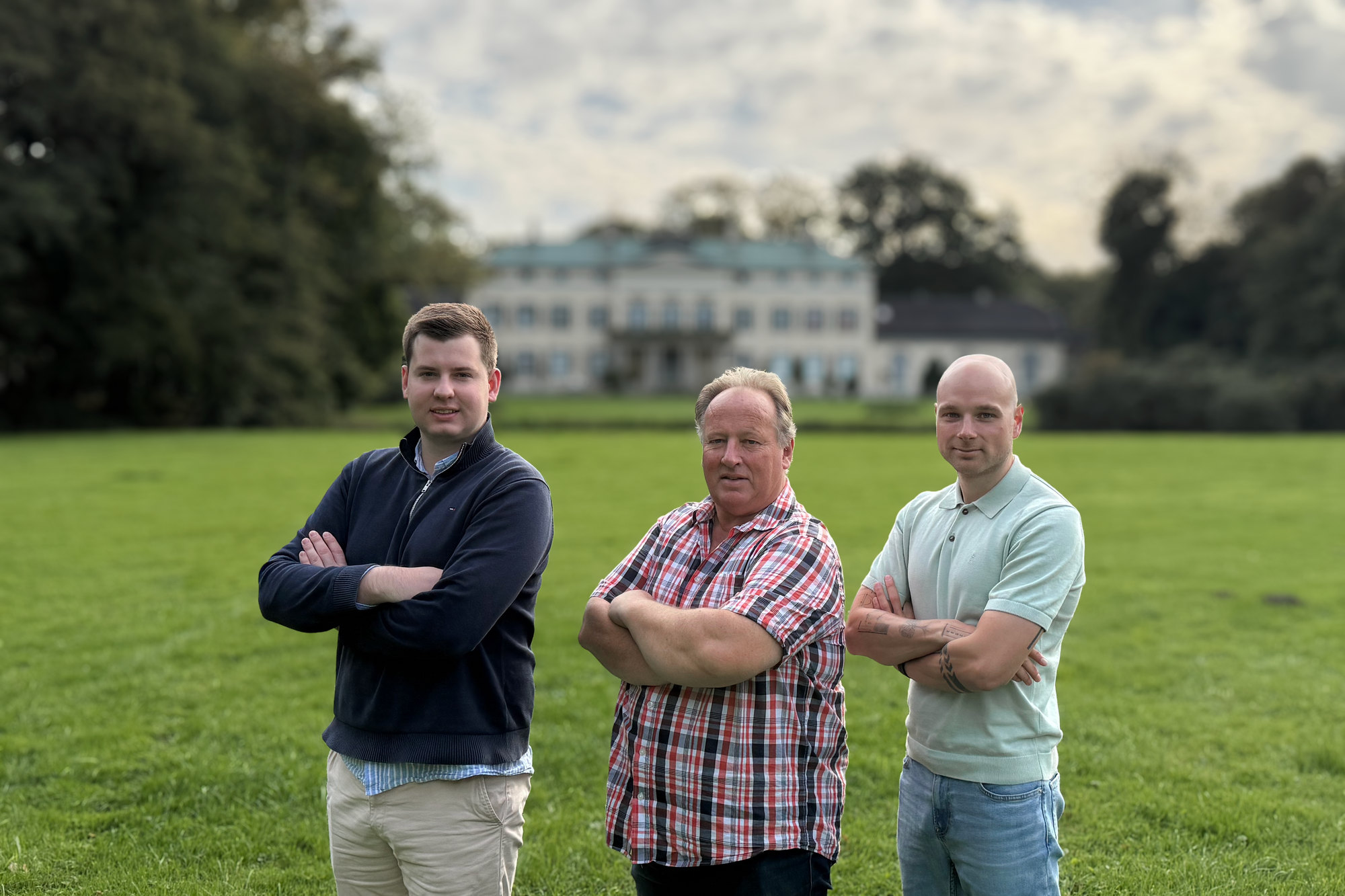 Das Team von Marketing König: Jannes Böck, Arnold Sagkob und Kai König