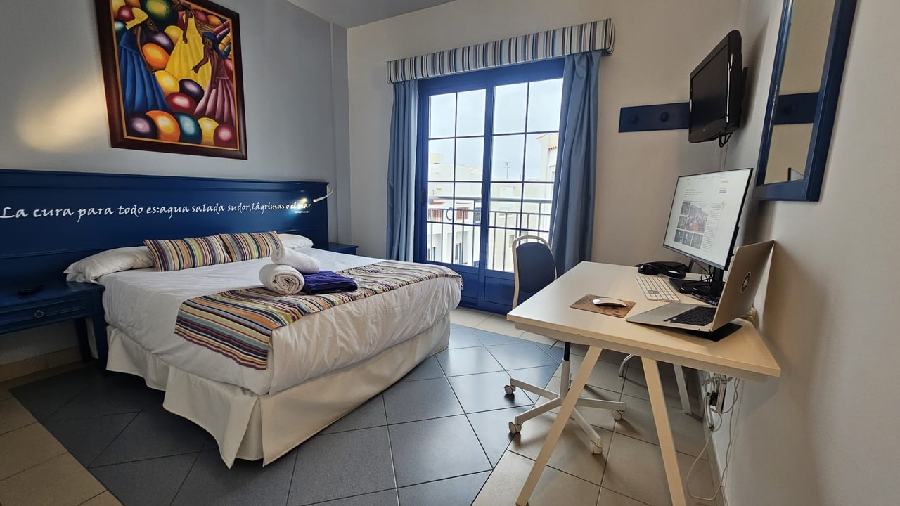 Room with a desk