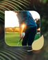 A male golfer with renewed health after chiropractic care in Stuart, FL.