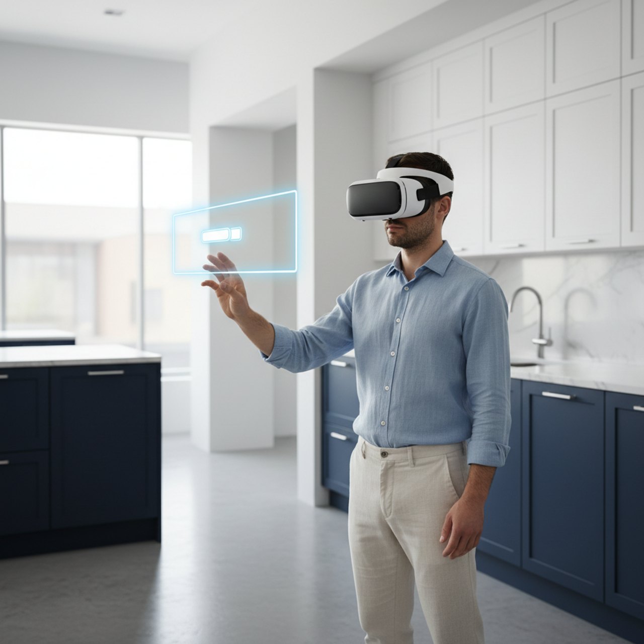 VR-Küchenplanung im benzwood Studio Hanau