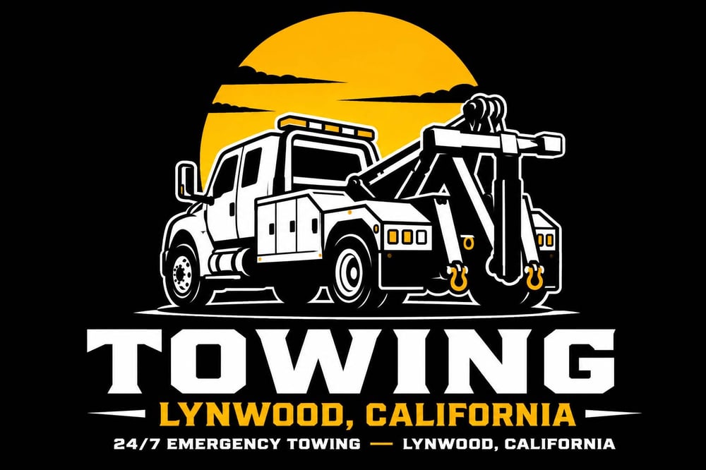Tow truck logo for Lynwood, California 24/7 Emergency Towing