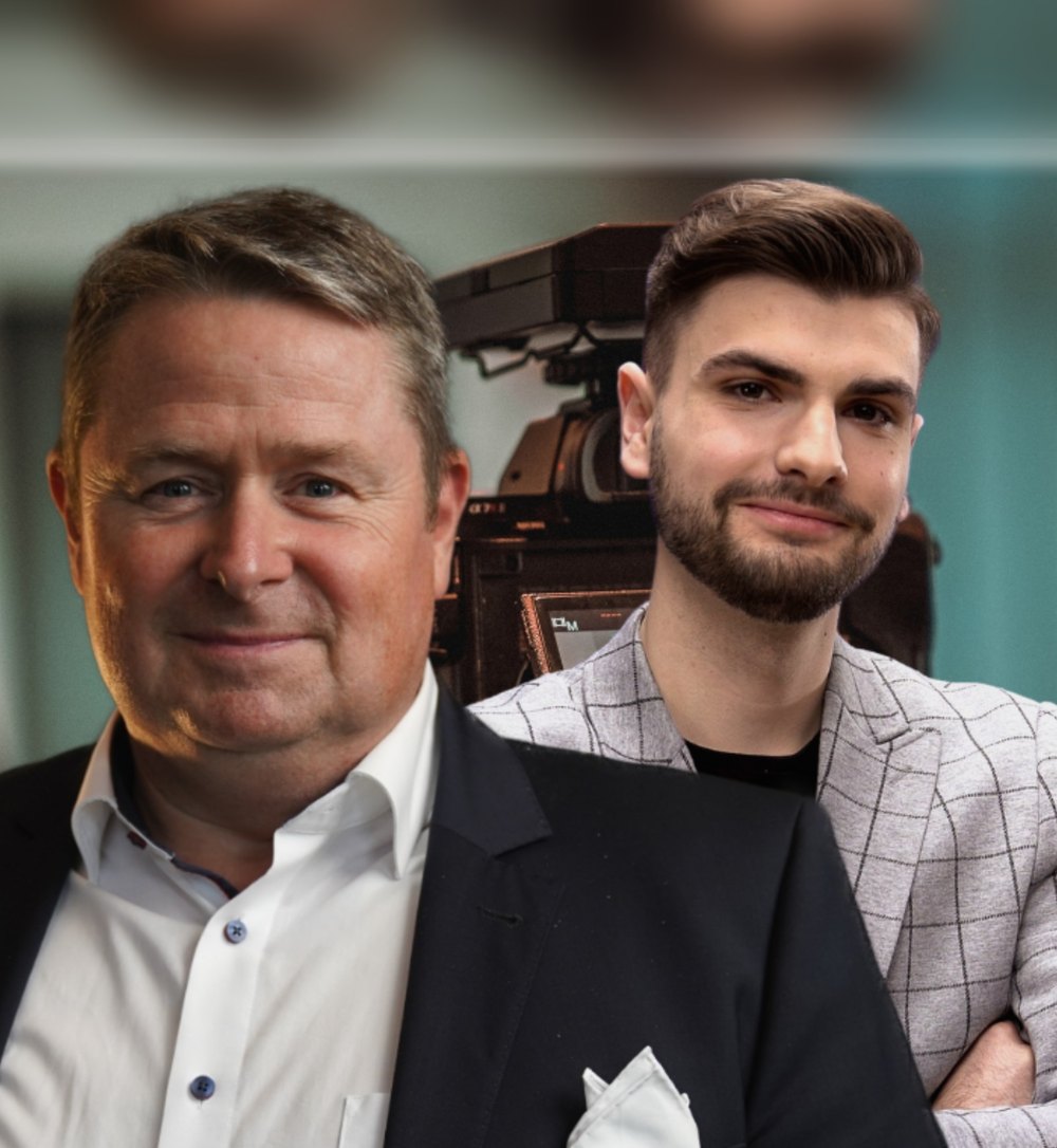Olaf Lippold und Vincent Richter, beide IHK-Prüfer