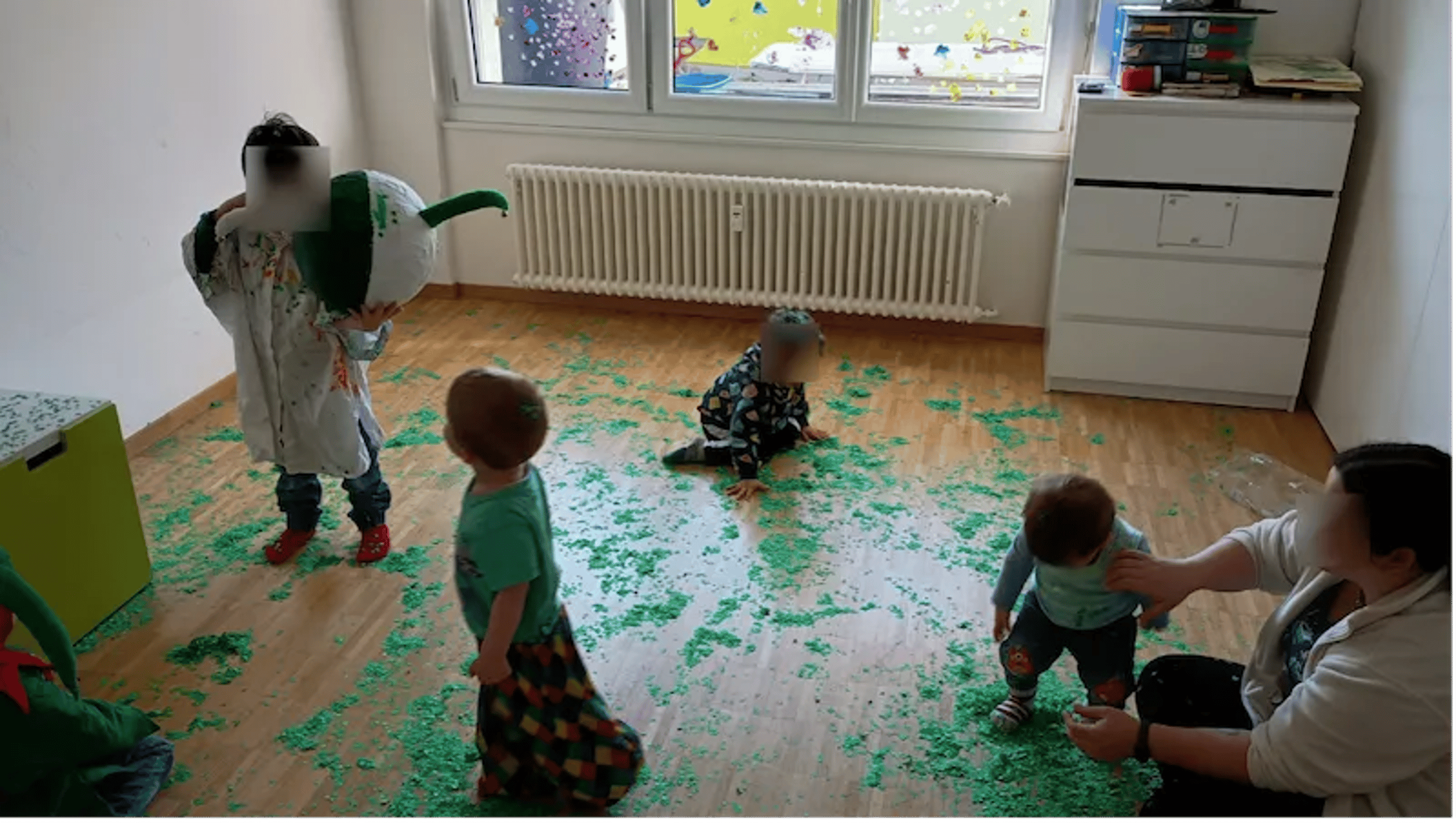 Bunte Fasnachtsstimmung in der Kita Wunderkiste
