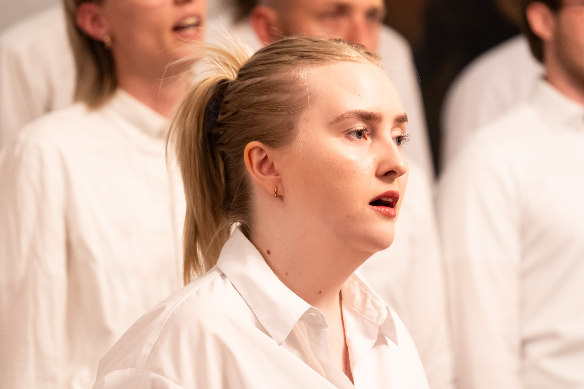 University Choir of Iceland in the Barocksaal of the Priesterseminar at the Long Night of Choirs, Voices of Spirit 2025, Graz