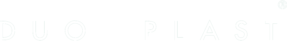 Duo Plast Logo in weiss