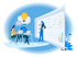 Illustration von Webdesign
