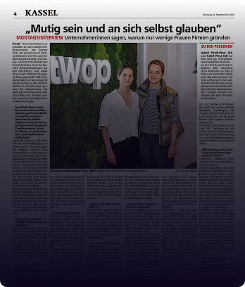 Zwei Gründerinnen über ihren Weg