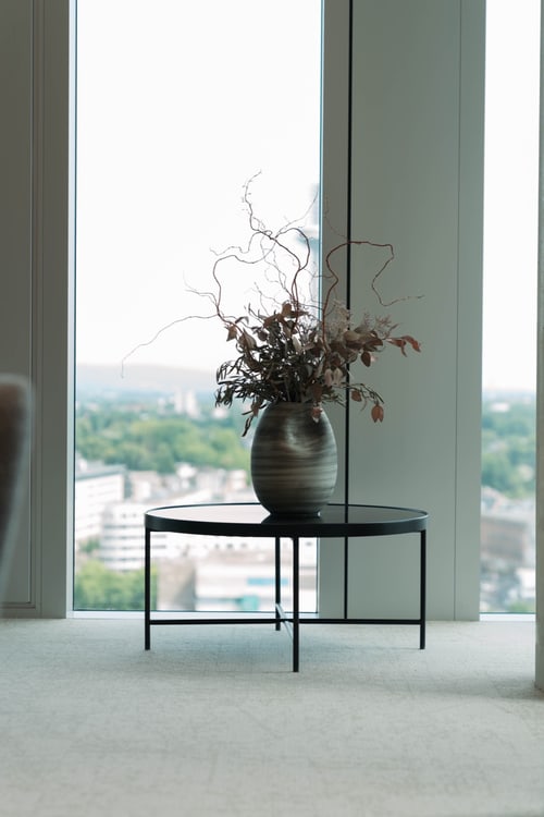 Blick über Frankfurt aus der 16. Etage