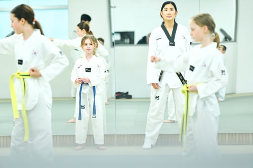 Kindertraining bei SOMA Taekwondo Bonn