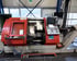 Rote CTX 400 CNC-Drehmaschine in einer Werkstatt.