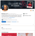 LinkedIn-Profil von Monika Leu mit einem Header: „Das versteckte Herz IM LÖWEN WWW.MONIKA-LEU.CH“