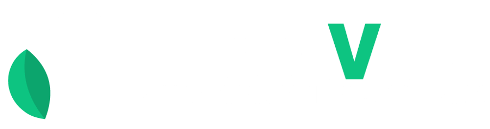 Logo mit einem grünen Blatt neben einem stilisierten Bogen und dem Text "TheraVital REHA & GESUNDHEITSZENTRUM".