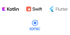 #Mobile app development: Kotlin, Swift, Flutter, Ionic