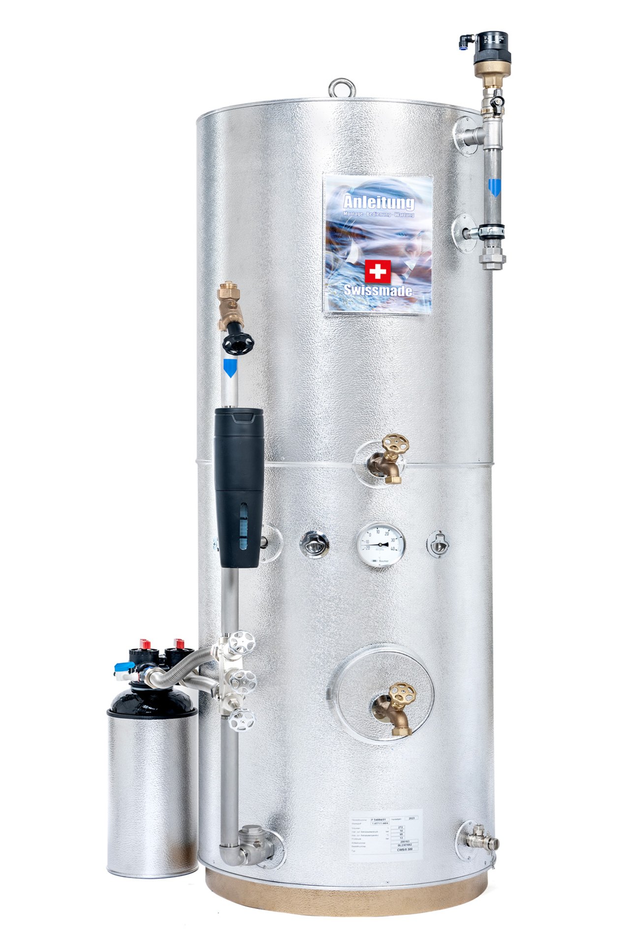 Briand H2O Standsystem 471 Liter mit Swissmade-Edelstahltank