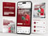Social Media Recruiting-Anzeigen der Dresdner Silber für Galvaniseure auf einem Smartphone mit Bewerber-Pipeline-Statistik.