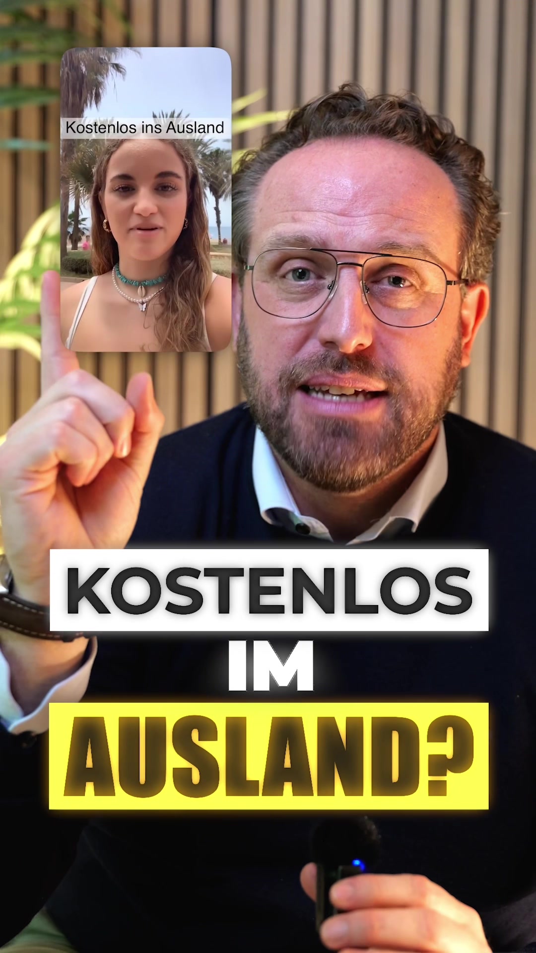 Standbild aus dem Video über einen kostenlosen Auslandsaufenthalt
