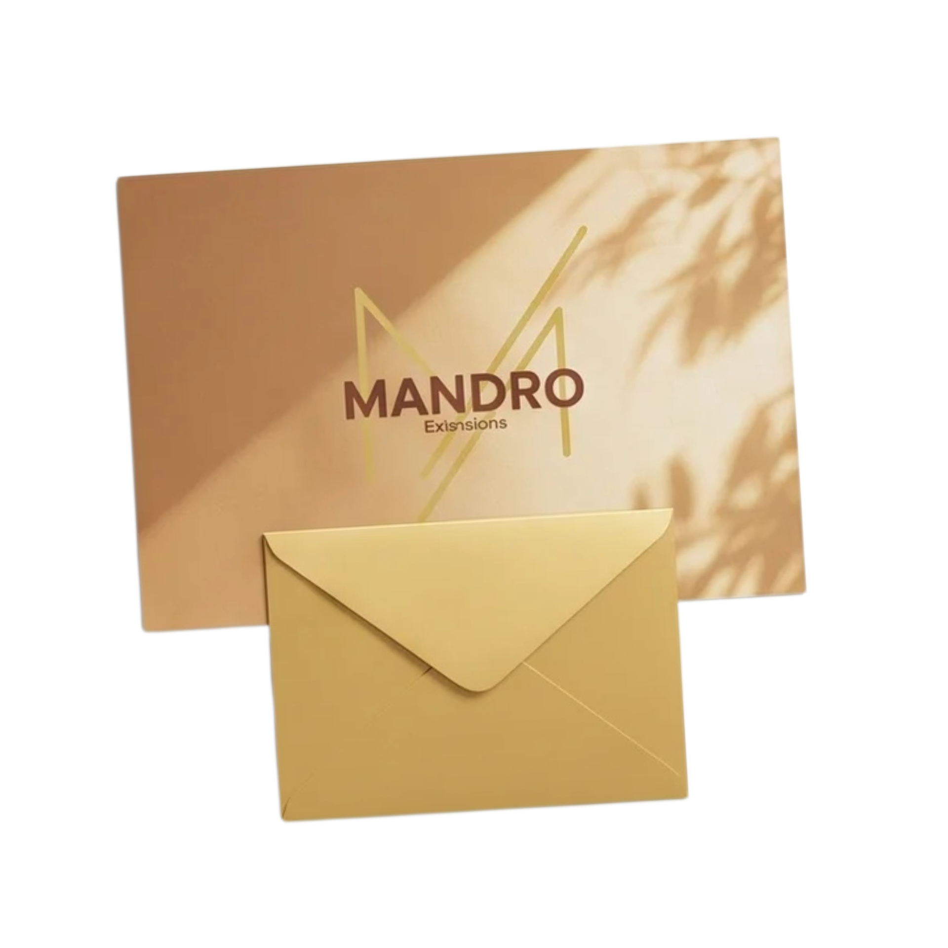 Goldener Umschlag aus dem Mandro Testerpaket