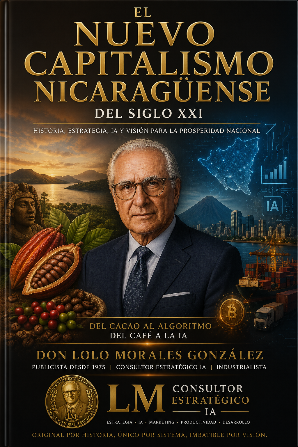 Portada del libro El Nuevo Capitalismo Nicaragüense del Siglo XXI por Lolo Morales González