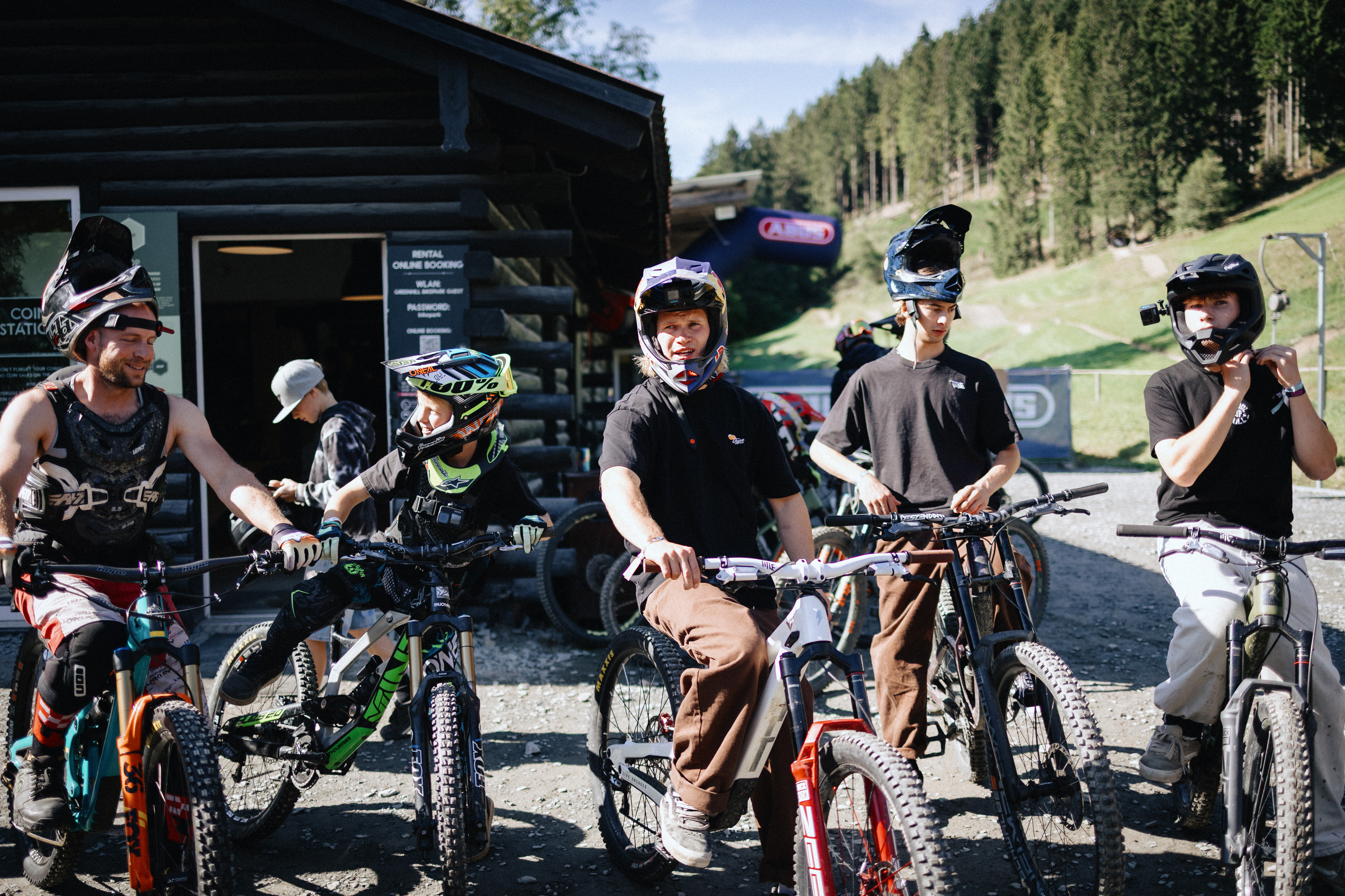 Test loop rider