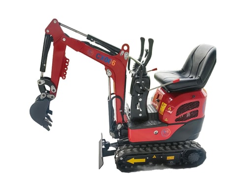 Neuer Mikrobagger CX-006 aus der aktuellen Lieferung von Tradeport Essen