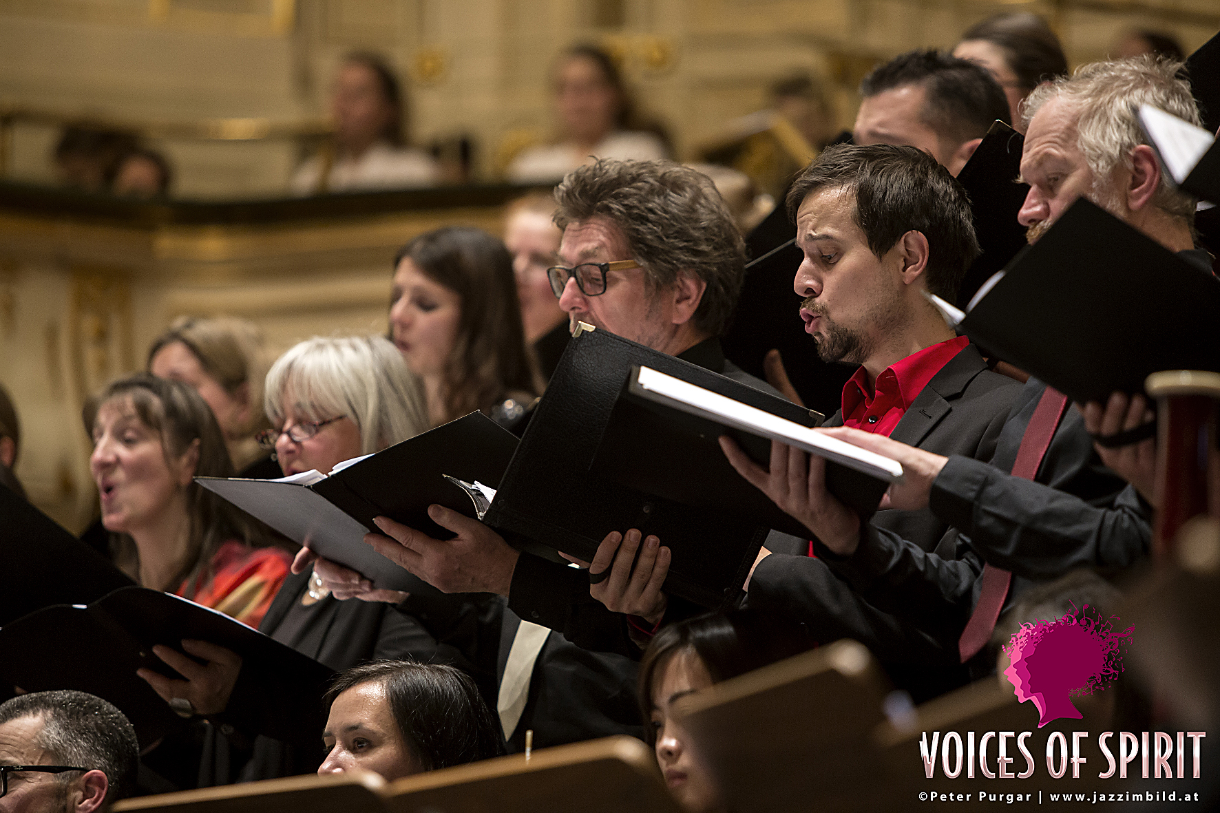 The gala finale Immortal Bach filling the Stefaniensaal, Voices of Spirit 2017, Graz