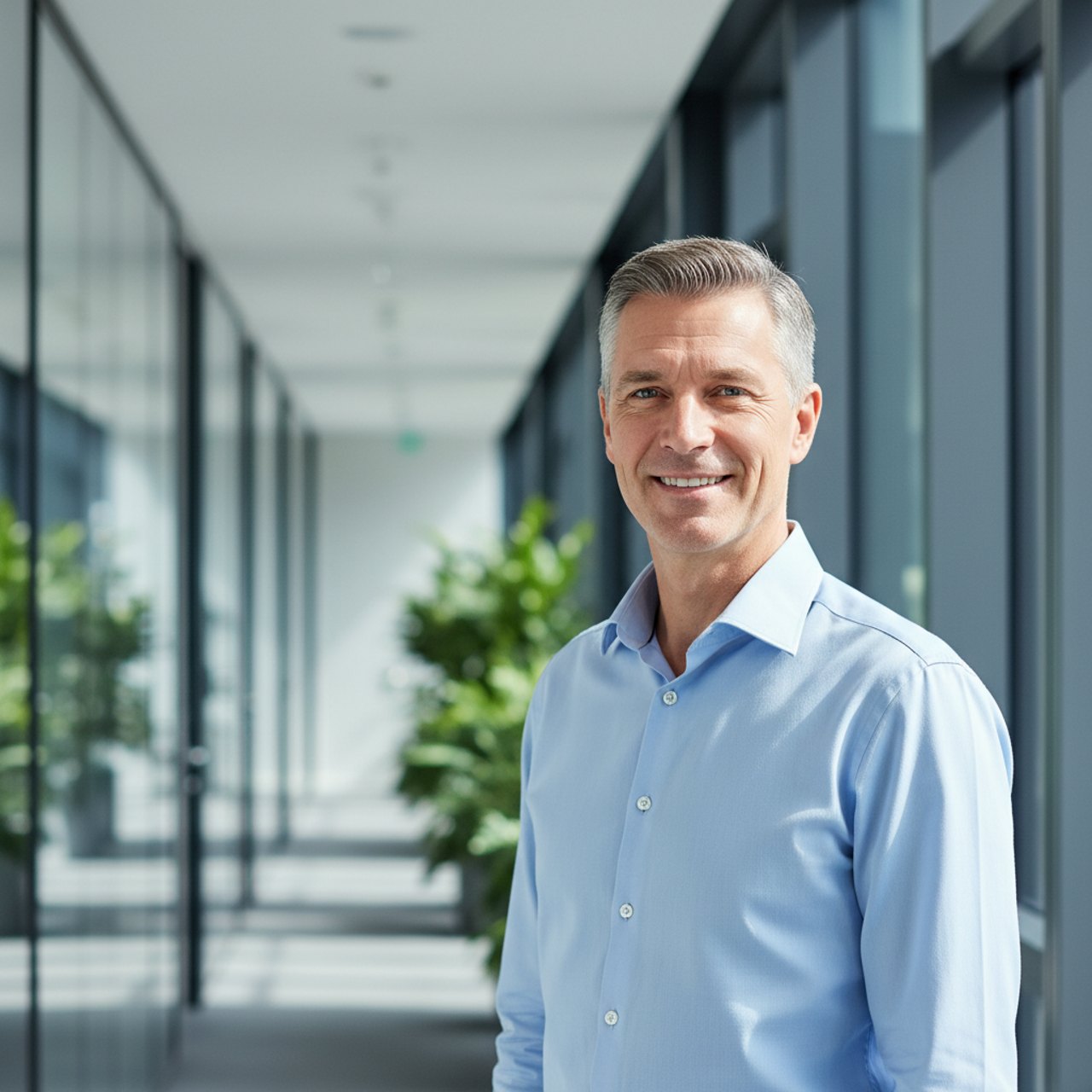 Geschäftsführer im Büro