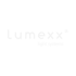Lumexx light systems Logo auf grünem Hintergrund.