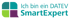 DATEV Logo und Text: Ich bin ein DATEV SmartExpert.