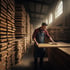 Bestens sortiertes Holzlager