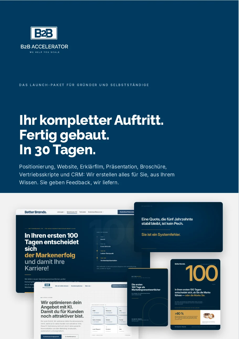 Die Broschüre zum Launch-Paket. Kostenlos.