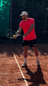Vorbereitung Aufschlag Hobby-Tennisspieler