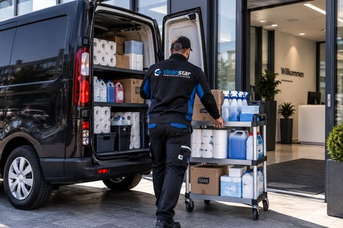 Hygieneartikel und Verbrauchsmaterial für Sanitärräume