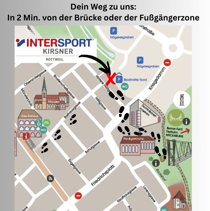 Wegbeschreibung Neckarline