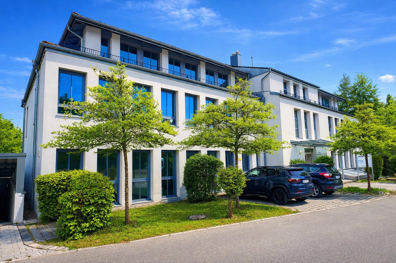 Bürogebäude von Rocket Letter in Baierbrunn