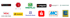 Logos von Bomann Plus, b r z, Merlo, Weycor, Niedersächsisches Ministerium, Carestone, MEM, Postbank, Deutsche Bank, Sparkasse, MC, Edeka