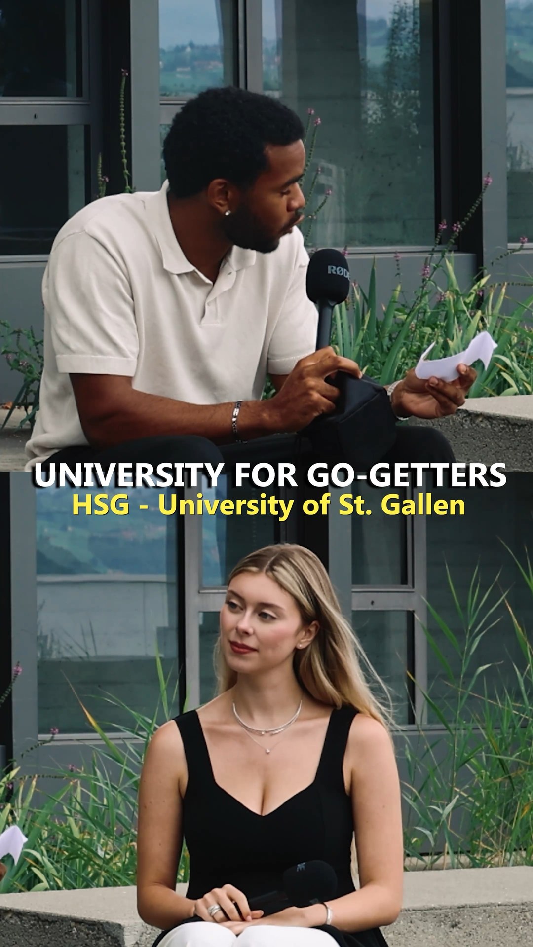 Standbild aus dem gemeinsam produzierten Video der Universität St. Gallen