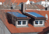 Solarthermie-Anlage auf einem Steildach bei Stuttgart