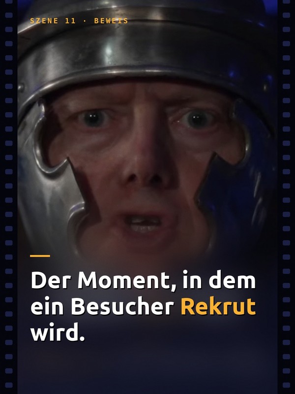 Magic Roads: Willkommen in der römischen Armee, Rekrut.