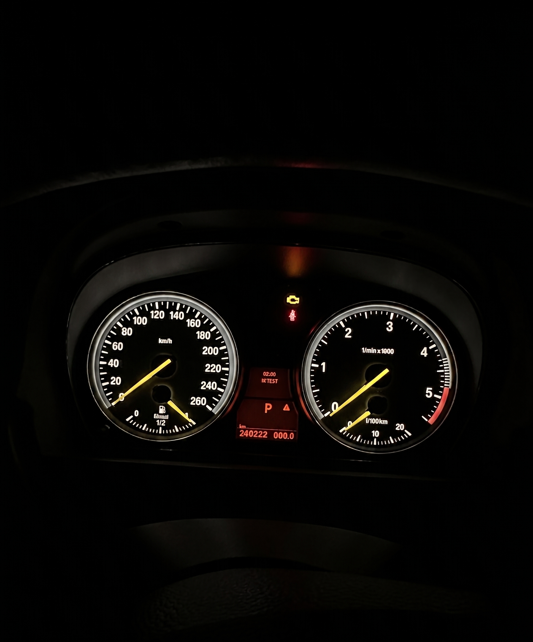 BMW E90 Gelbe Nadeln Ohne Display