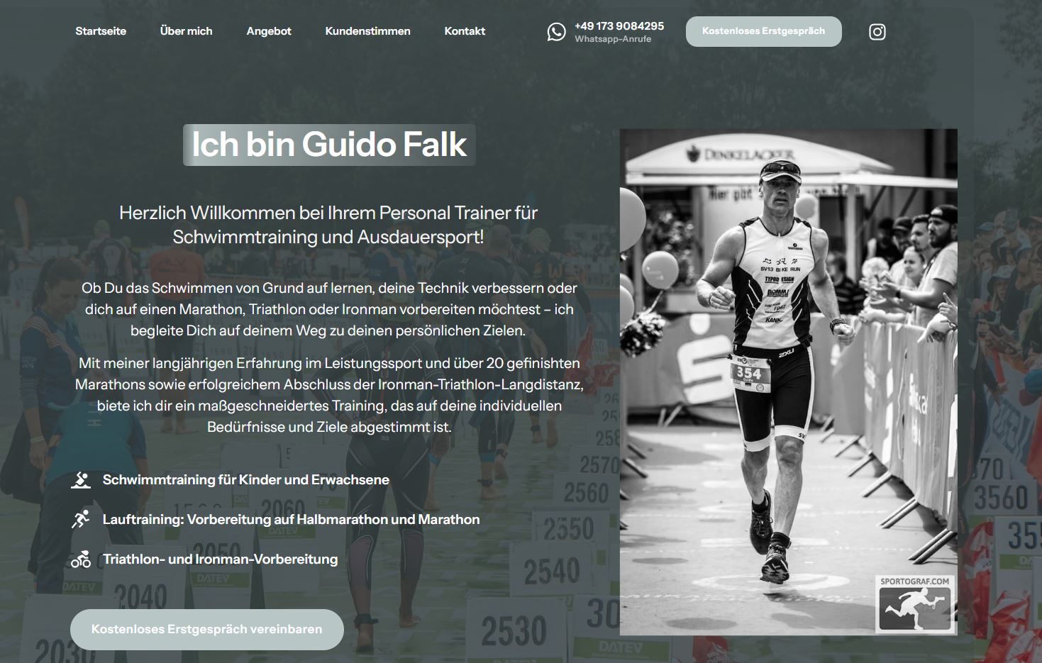 Webseite von Guido Falk