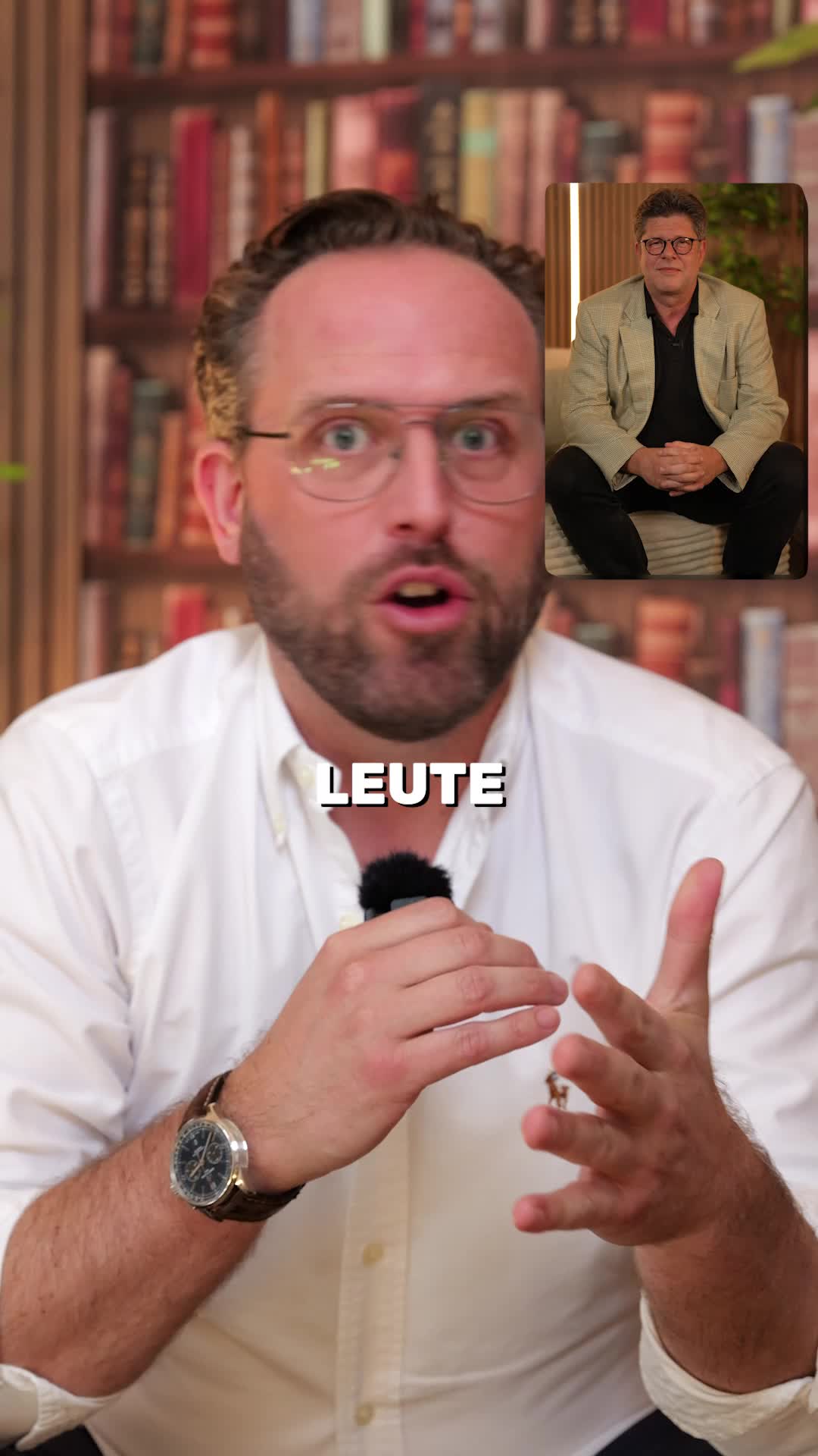 Standbild aus dem virtuellen Interview mit einem Studienberater der FH Kärnten