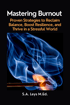 Mastering Burnout book cover with a lit match producing blue smoke on a black background.