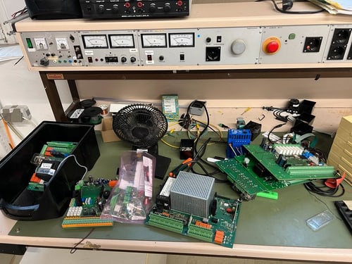 Prüfplatz Elektro Arbeitsplatz 2 Stück (Schnepel)