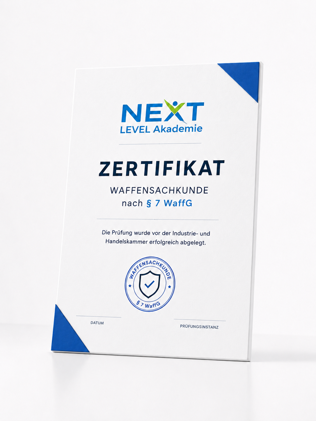 Waffensachkunde nach § 7 WaffG