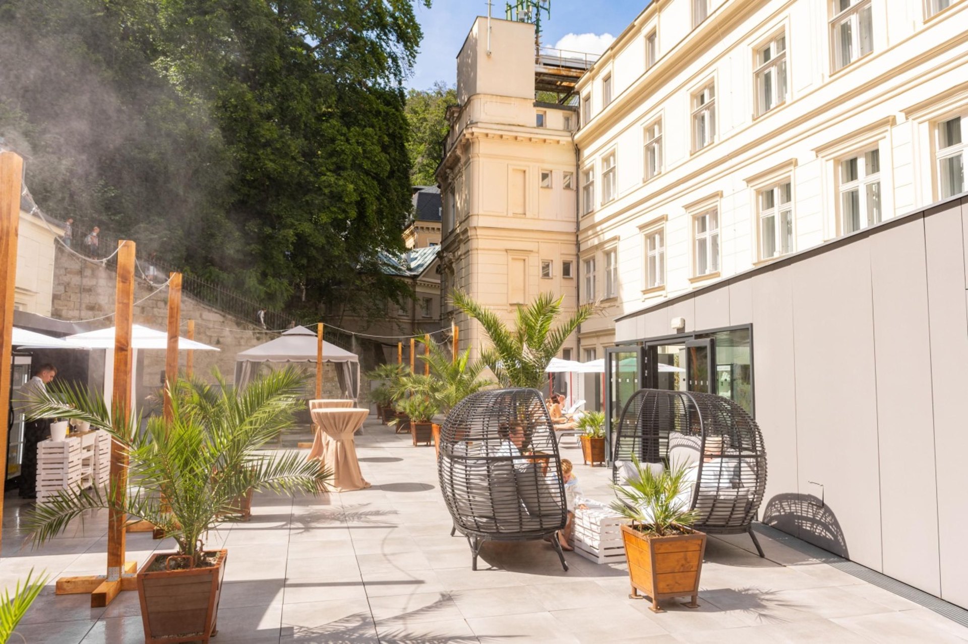 Sommergarten im Pupp