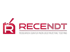Rotes Logo mit "R" und Antenne, daneben "RECENDT" und "RESEARCH CENTER NON DESTRUCTIVE TESTING".