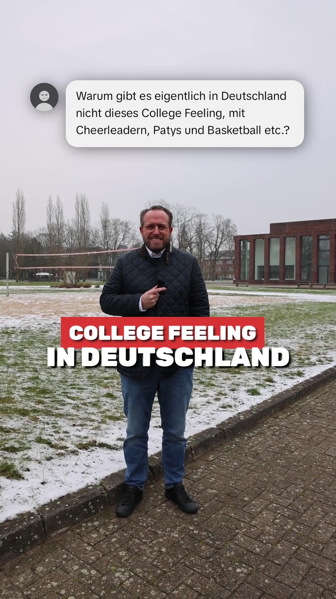 Standbild aus dem Video über echtes College-Feeling in Deutschland