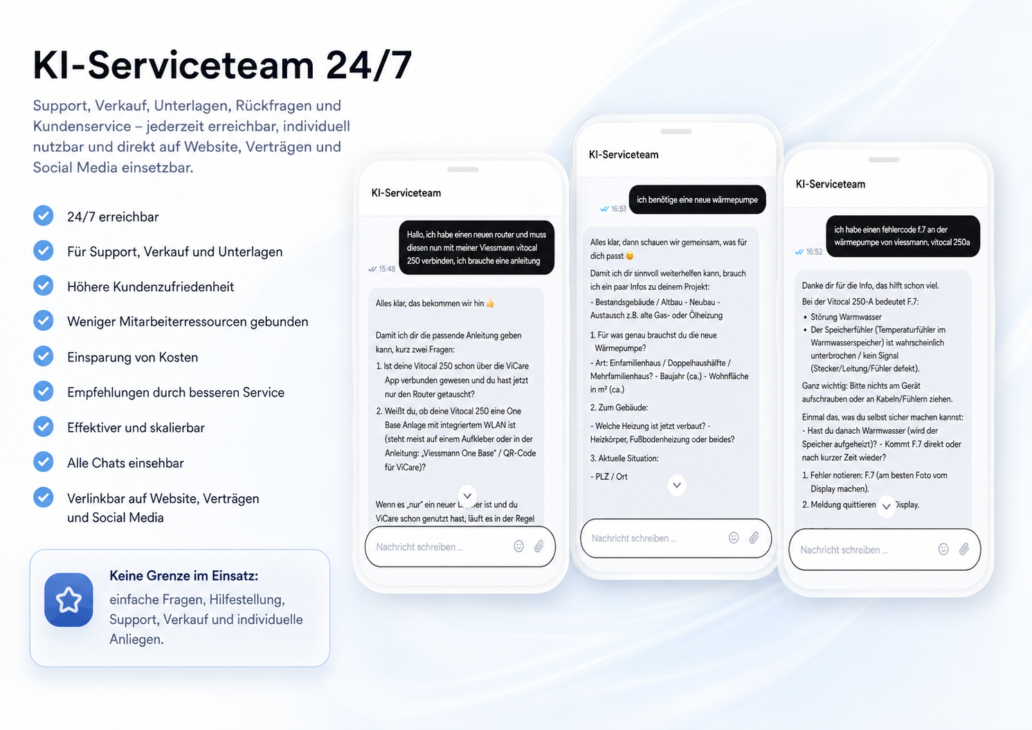 KI-Serviceteam Nachweis
