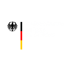 Logo: Bundesministerium des Innern und für Heimat, mit Bundesadler und senkrechter Deutschlandflagge.
